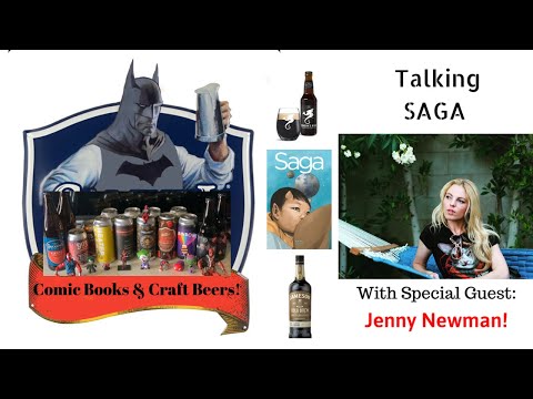 Brian K Vaughan & Fiona Stapes SAGA, Dragons Milk & Jameson Cold Brew. Comic Books & Craft Beer!