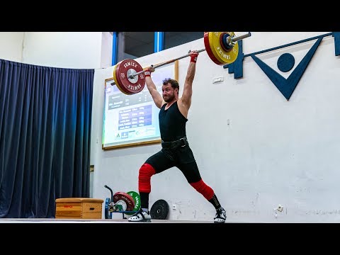 Alex 92kg Snatch 114kg Clean and Jerk 2020-02-08
