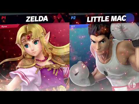 BASH#4 SSBU - Ryuu (Zelda) VS Zetroms (Little Mac) Losers Final
