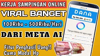 Download lagu CARA MENDAPATKAN UANG DARI META AI WHATSAPP - FITUR META AI WA - SALDO DANA mp3