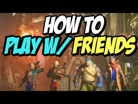 How to Invite Friends & Play Crossplay Multiplayer in Suicide Squad: Kill the Justice League