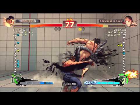 Big_Hawk97 [E.Honda] Vs Diplomats6 [Ryu] SSF4 AE 2012 Ranked Matches - PSN
