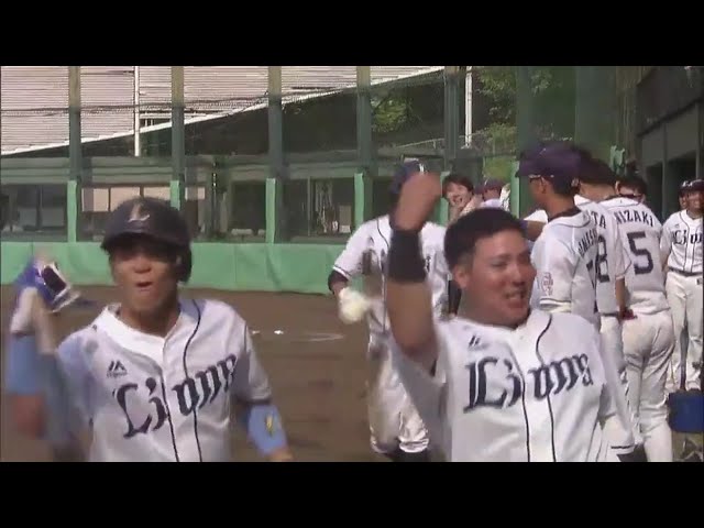 【ファーム】 ライオンズ・山田の勝ち越し2ランホームラン!! 2017/5/28 L-F(ファーム)