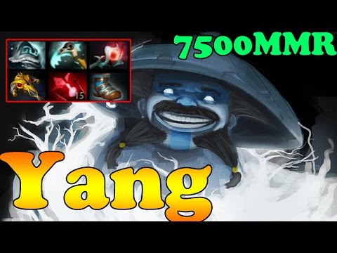 Dota 2 - Yang 7500 MMR Plays Storm Spirit Vol 2 - Ranked Match Gameplay!