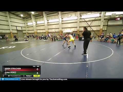 165 Lbs Champ. Round 1 - Aiden Struchen, PA Vs Evan Perez, CO Cc29