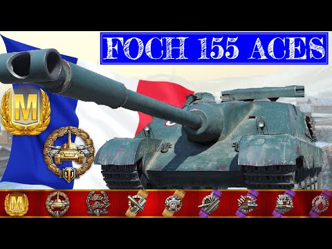 ITS FOCHING AMAZING | Foch 155 Aces | World of Tanks Blitz
