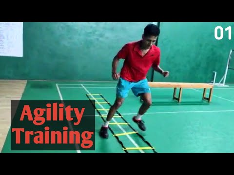 Badminton Agility Training- 01|