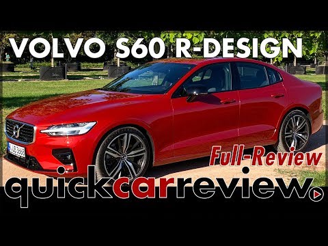 2019 Volvo S60 T5 R-Design - Test Drive | Test | Driving Report | Price | Full Review | English