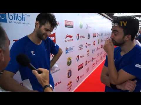 Jakarta 2015 : Ronan Labar - Baptiste Careme 12/08/2015