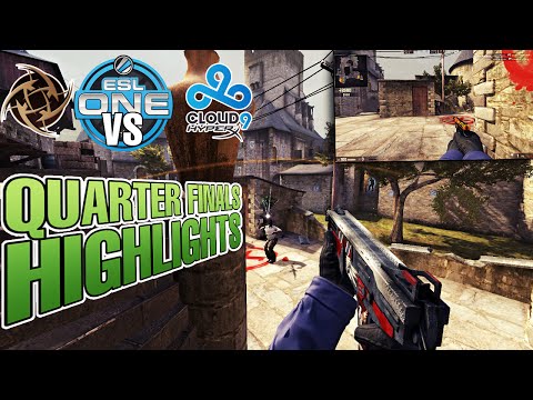 CS:GO NIP vs. Cloud9 Quarterfinals Highlights! - ESL ONE COLOGNE 2014
