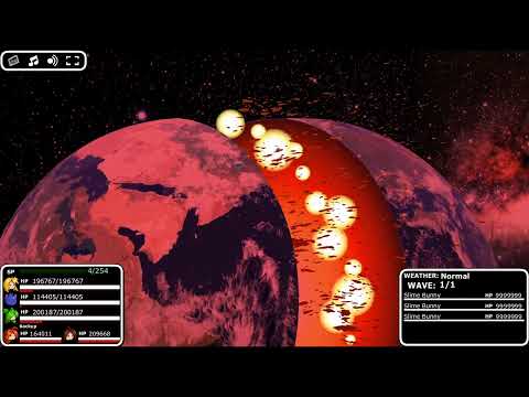 Using the strongest summon in Epic Battle Fantasy 5