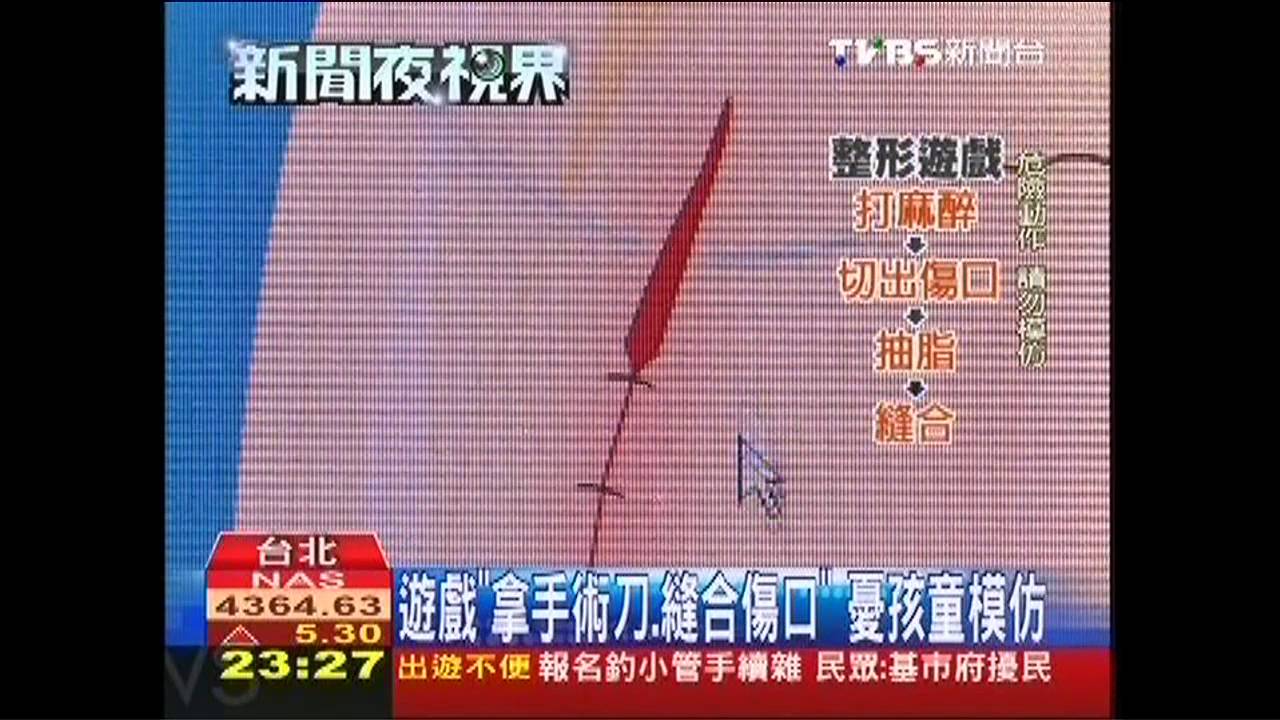 網路遊戲「教抽脂」變美　家長批太血腥