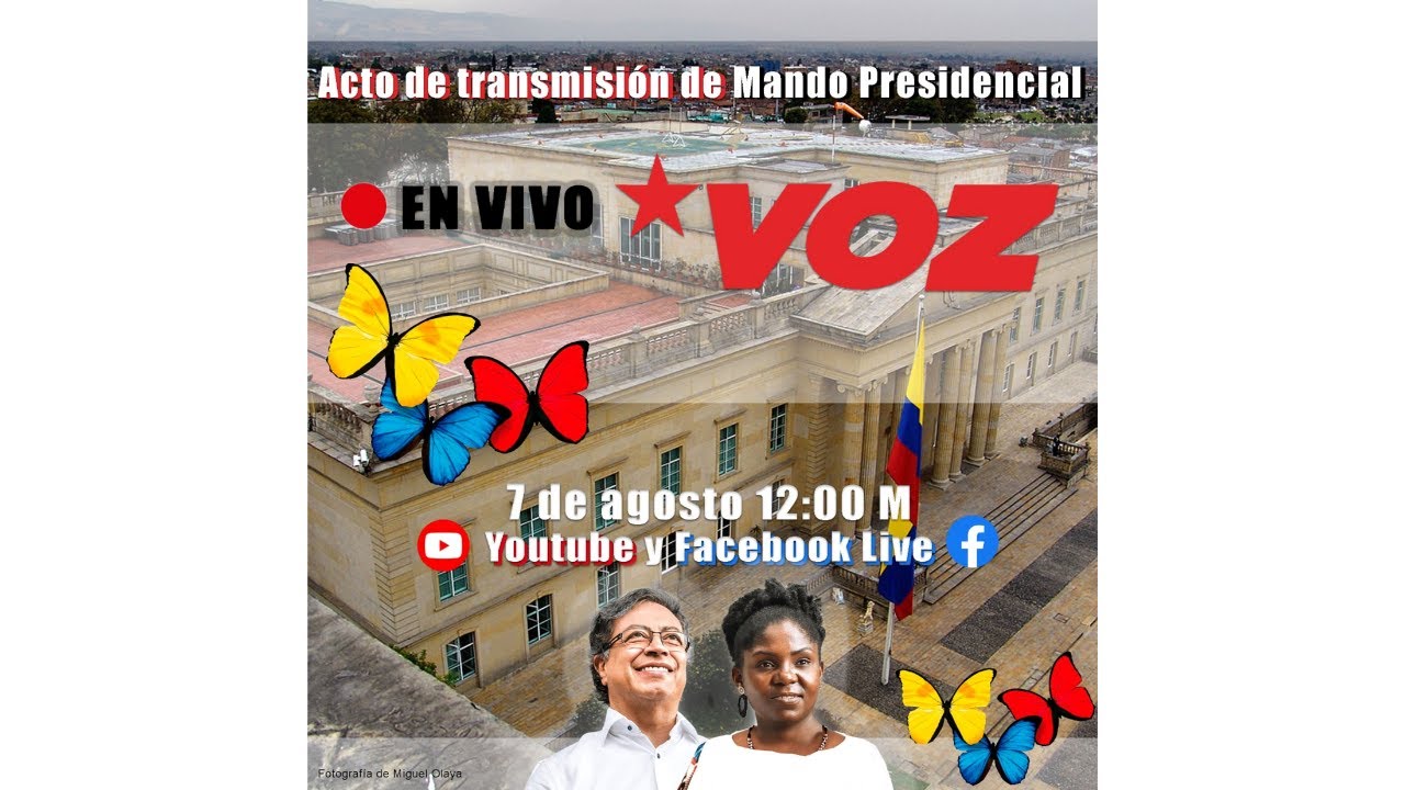 Live: Amtseinführung von Gustavo Petro als neuer Präsident Kolumbiens