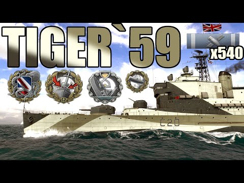 Tiger 59 - try the World Record - World of Warships
