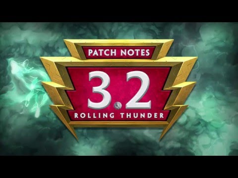 SMITE Patch Notes VOD - Rolling Thunder (Patch 3.2)