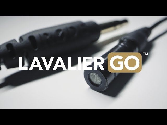 Video teaser for Features and Specifications of the RØDE Lavalier GO