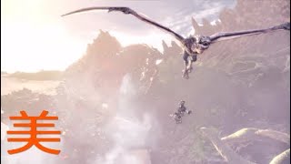 グラフィックが綺麗すぎる！【MHW実況】part 1