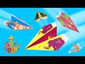SUNNY BUNNIES - Crafty Paper Planes | GET BUSY COMPILATION | Cartoons for Children