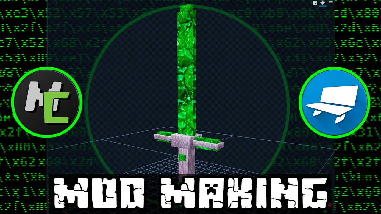 Minecraft Modding and Modeling Tutorial. Make REALISTIC Sword Mod! MCreator + BlockBench 1.16.5 2022