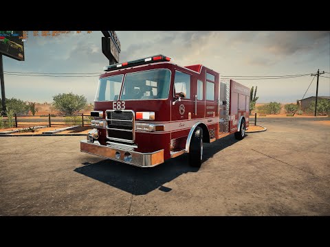 2000 Pierce Arrow Fire Truck (MOD) Restaurálás - Car Mechanic Simulator 2021