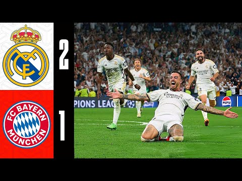 Real Madrid 2-1 Bayern Munich | All Goals & Highlights | LATE DRAMA 😱