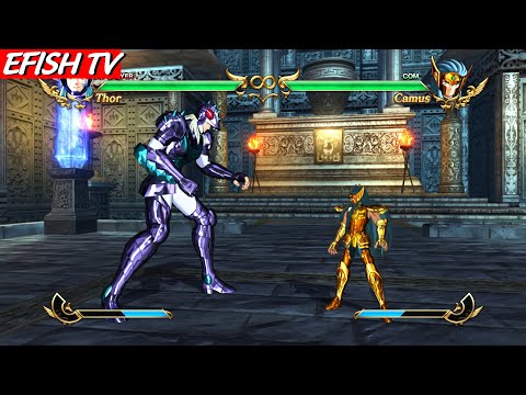 Phecda Thor vs Aquarius Camus (Hardest AI) - Saint Seiya: Soldiers' Soul