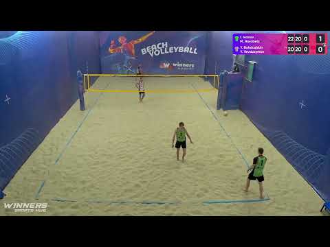 11:40 I. Ivanov / M. Horobets - Y. Bohdashkin / Y. Yevdokymov 02.05.2023 | Winners Beach Volleyball
