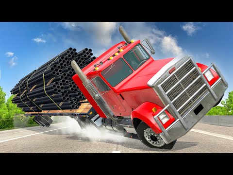 Truck Crashes 8 - BeamNG.Drive