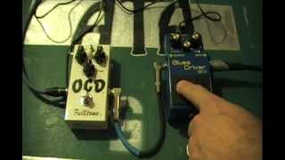 OCD vs Keeley Blues Driver - Pedal Demo