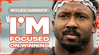 Myles Garrett Press Conference: I'm focused on winning