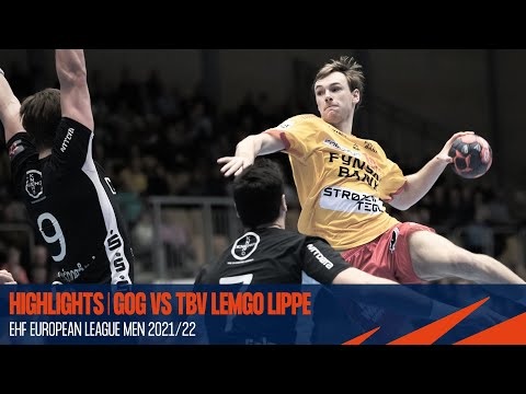 Highlights | GOG vs TBV Lemgo Lippe | Round 6 | EHF European League Men 2021/22