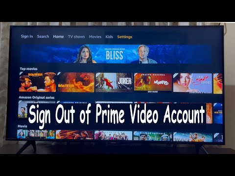 How To Logout Amazon Prime App