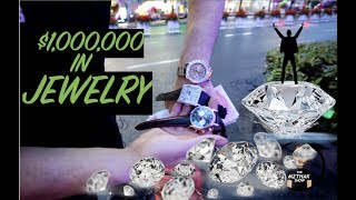 THE BILLIONAIRE PRINCE OF KEEZY SHOWS OFF 1 MILLION DOLLARS IN JEWELRY