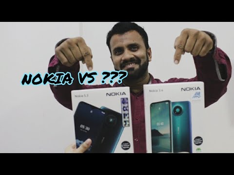 Nokia 3.4 vs Nokia 5.3 Comparison Video/ Camera Test/ Speed Test/ Gaming Test