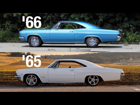 Differences between a 1965 and 1966 Impala