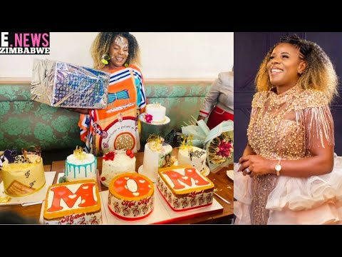 Dorcas Moyo Celebrating her Birthday with Lots of Cakes HBD❤️