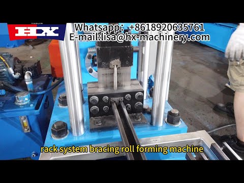 Thumbnail for Title: Rack System Bracing Roll Forming Machine - High-Strength Support for Storage Racks by Xinkai