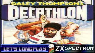 LETS LONGPLAY: Daley Thompson's Decathlon + my Records (ZX SPECTRUM - With Commentary)