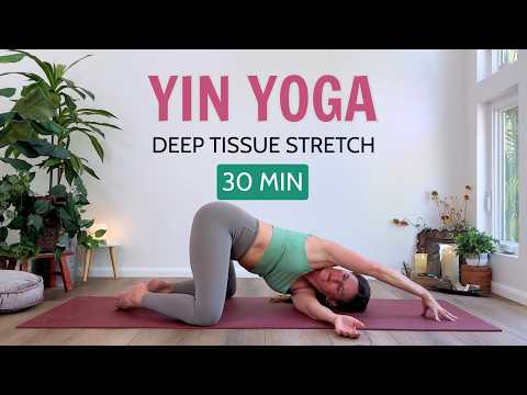 30 Min Deep Tissue Stretch | Yin Yoga For Shoulders, Hips, Legs & Lower Back