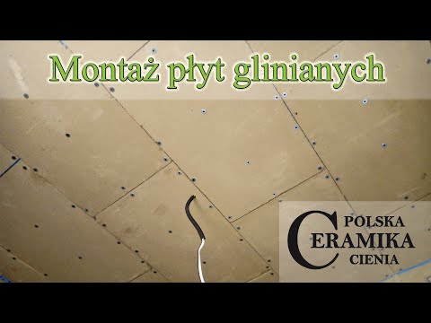 Montaż płyt glinianych - sucha zabudowa - Strawbale Vlog 120