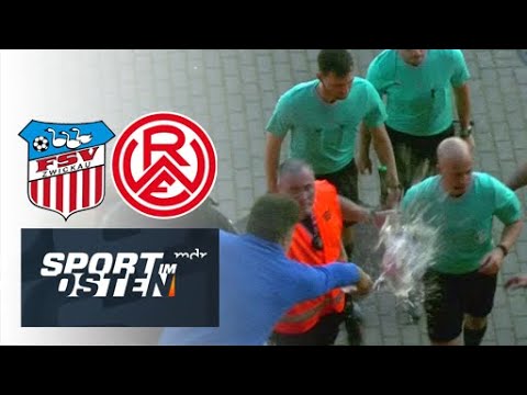 Spielabbruch nach Bierdusche bei FSV Zwickau gegen Rot-Weiss Essen | Sport im Osten | MDR