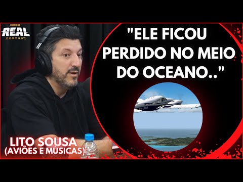 A HISTÓRIA MAIS LOUCA DA AVIAÇÃO - LITO SOUSA | Cortes do Real Podcast