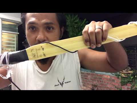 AF Archery Bow Long Zhuran Gen2 Bamboo vs Zhuran Gen1 Bubinga