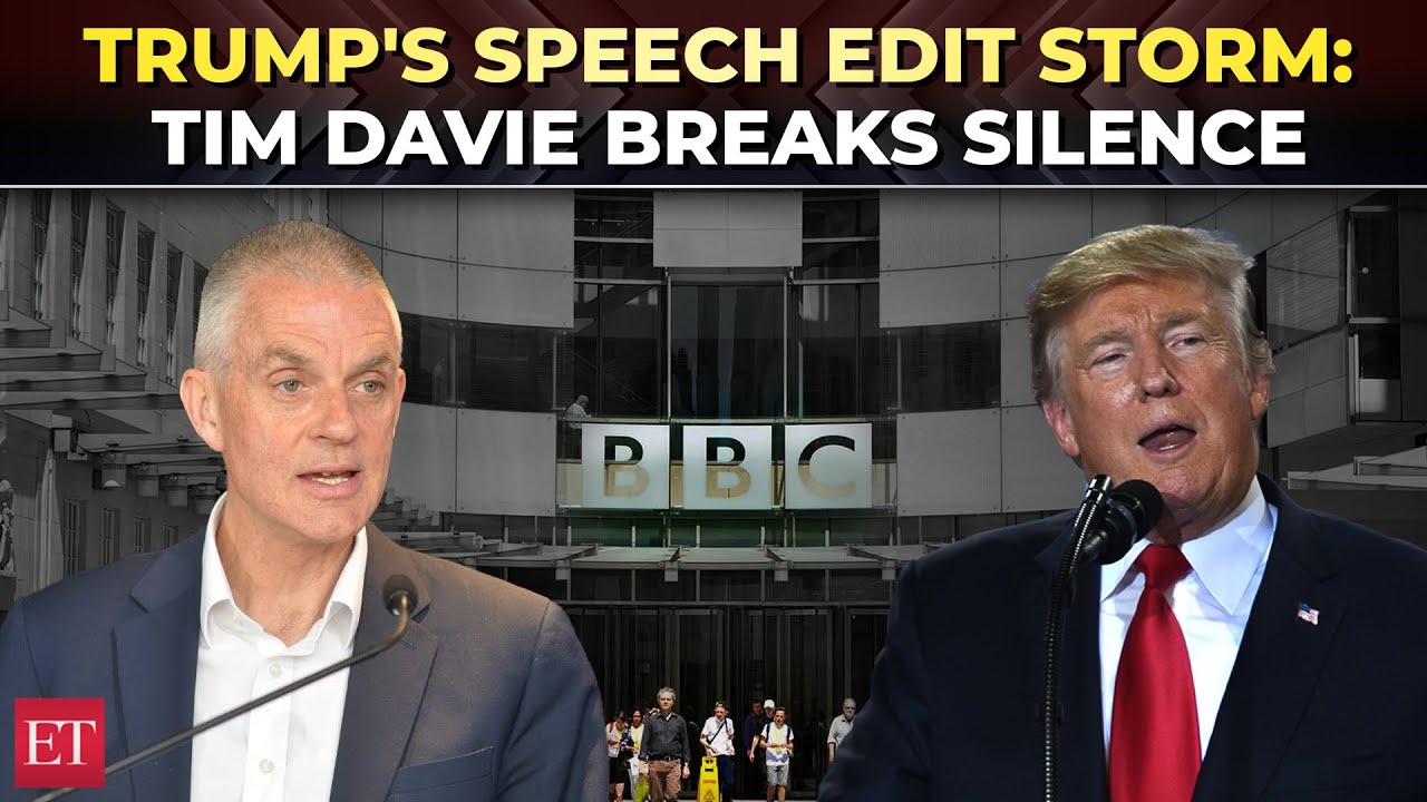 'Very proud of…': Outgoing BBC official Tim Davie breaks silence over Trump's 2021 speech edit storm
