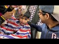 Chote Bhai Ko Takla Kar Diya ANGRY REACTION Cute Boy Crying During Haircut ️