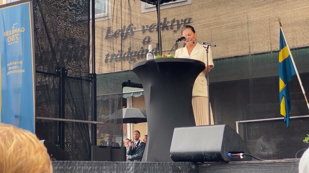 Victoria i Daniel - Wizyta w Gamleby (750lecie miasta)