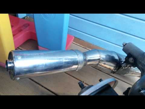 Vespa GL Motor mit DR 177 und Scorpion - Teil 2