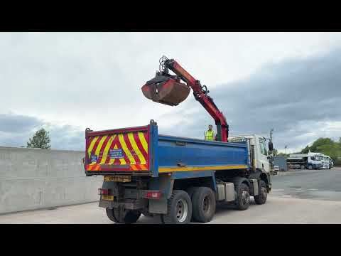 DAF CF400 EURO 6 8x4 32 TON TIPPING GRAB LORRY - Image 2