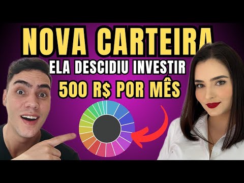 (CARTEIRA INICIANTE) CRIANDO UMA CARTEIRA PARA MINHA ESPOSA/PRECISAMOS DA SUA AJUDA 🫵