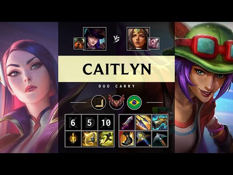 Caitlyn ADC vs Sivir - BR Grandmaster Patch 25.16